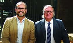 Javier Rodríguez-Vega & Manuel Enrich of Spanish IR association Aeri