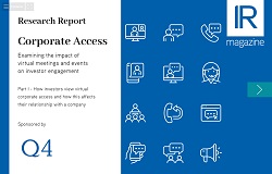 Corporate Access I report from IR Magazine