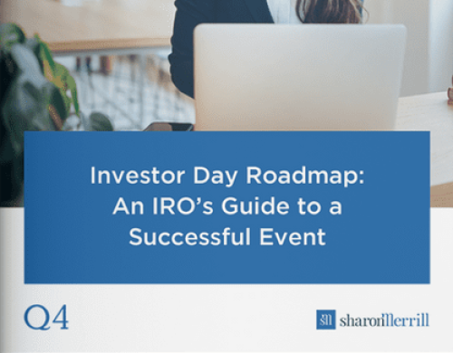 Investor day roadmap guide