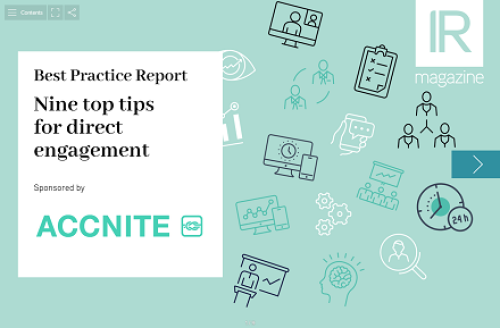Best Practice Report: Nine top tips for direct engagement