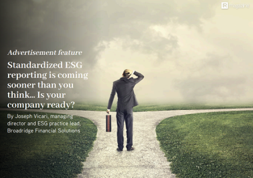 Standardized ESG reporting is coming sooner than you think... Is your company ready?