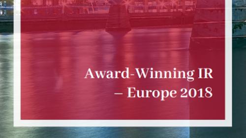 Award Winning IR - Europe 2018 is now available