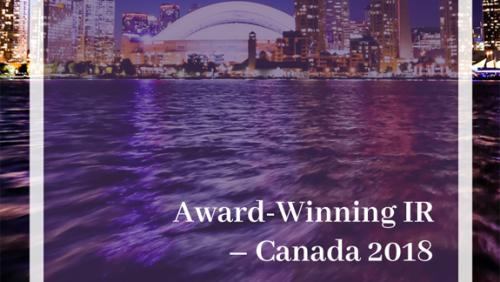 Award-Winning IR - Canada 2018