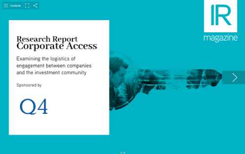 Corporate Access report now available