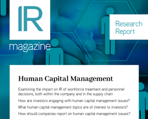 Human Capital Management report now available