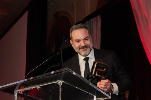 Lorne Gorber at the IR Magazine Awards - Canada 2018