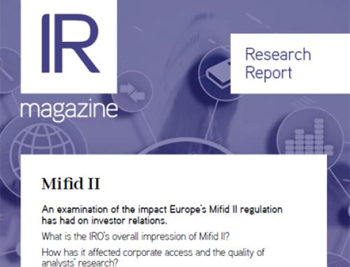 Mifid II report now available