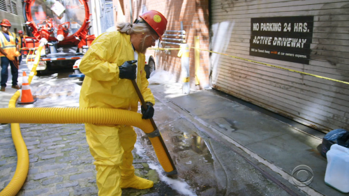 One of Clean Harbors' employees in action