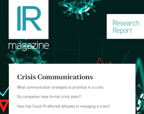Crisis Communications report now available