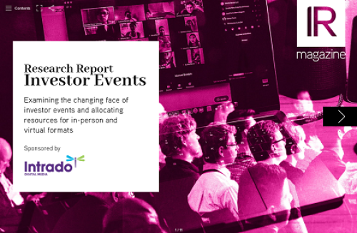 Investor Events report now available