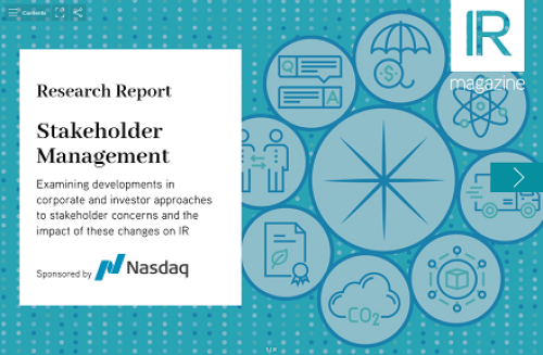 Stakeholder Management report now available