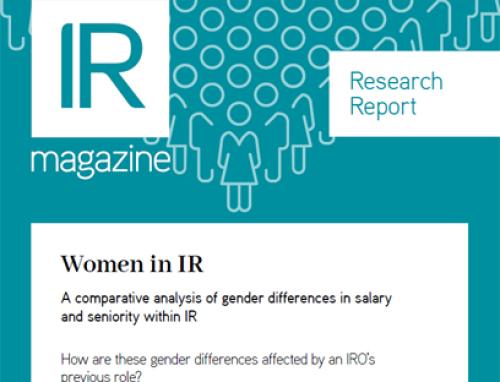 Women in IR report now available