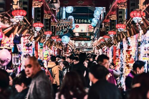 China night market. Source: Unsplash