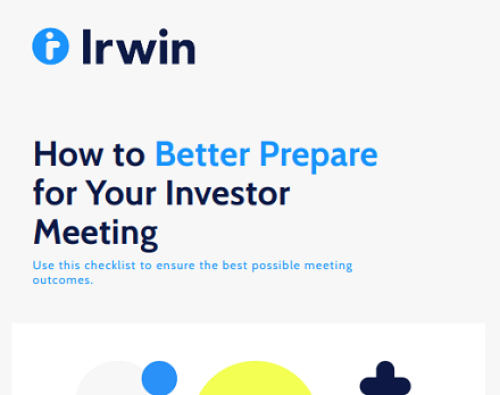 How to better prepare for your investor meeting