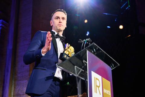 Dennis Walsh at this year's IR Magazine Awards - US