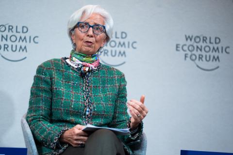 ECB president Christine Lagarde