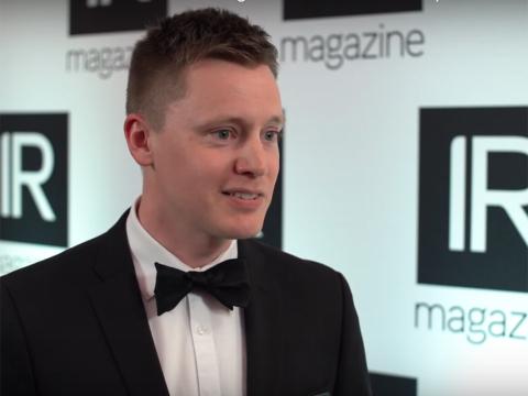 Valmet talks multimedia at the IR Magazine Awards – Europe 2019