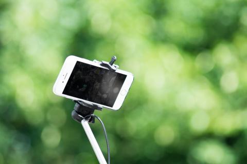 Selfie stick. Source: Adam Birkett on Unsplash