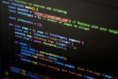 Computer code. Photo by Glen Carrie on Unsplash