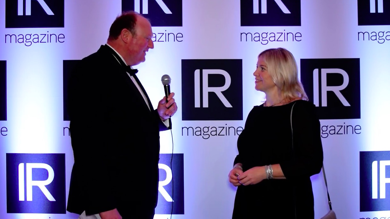 Jane Henderson of Tesco talks to us at the IR Magazine Awards – Europe 2022